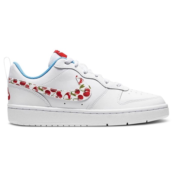 Nike Court Borough Low 2 BG 1 Cherry Shoes | Y7 - Picture 13 of 13